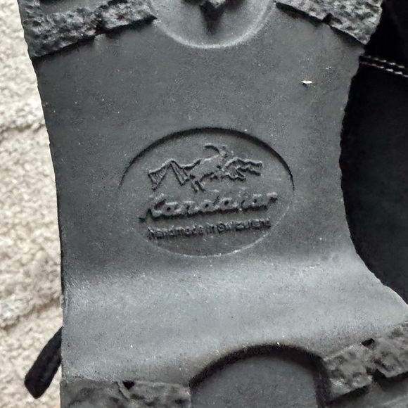 Kandahar black combat boots lace up Urban Hikers silver 38 / 7.5 - Picture 6 of 12